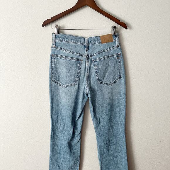 Madewell the Perfect Vintage Jean Distressed Blue Jeans women’s size 26 - Picture 7 of 12